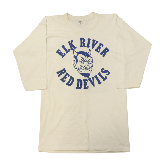 Other - Vintage 70s Elk River Red Devils #25 graphic football Tshirt Size M